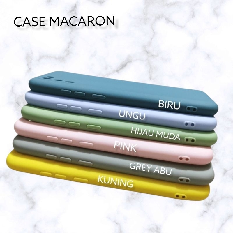 CASE OPPO A53S SOFTCASE CANDY MACARON SILICON BAHAN SOFT