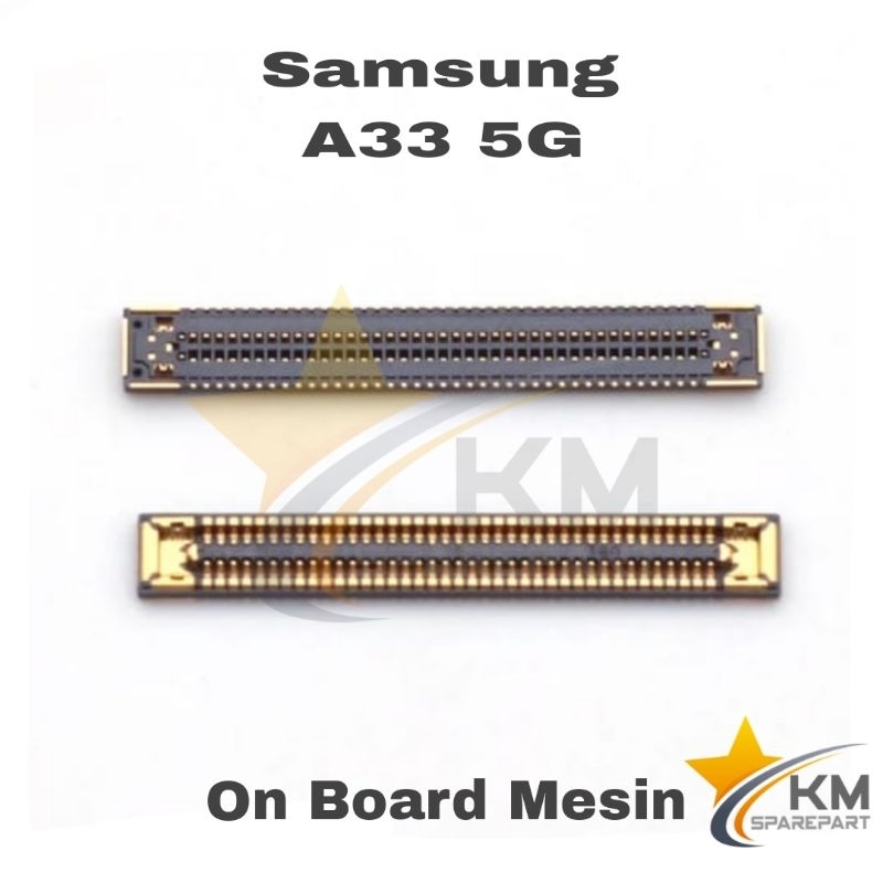 Konektor Mainboard Samsung A33 5G Soket Connector Lcd Di Board Mesin