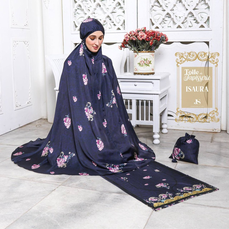 Mukena Raya Jawhara Syari | Prayer Set | Middle East • Claudia • Toile de Tappisserie
