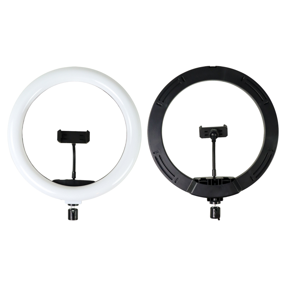 Lampu Ring Light RGB LED 12W 156 LED 13 Inch 1 Holder - F-330Q - White