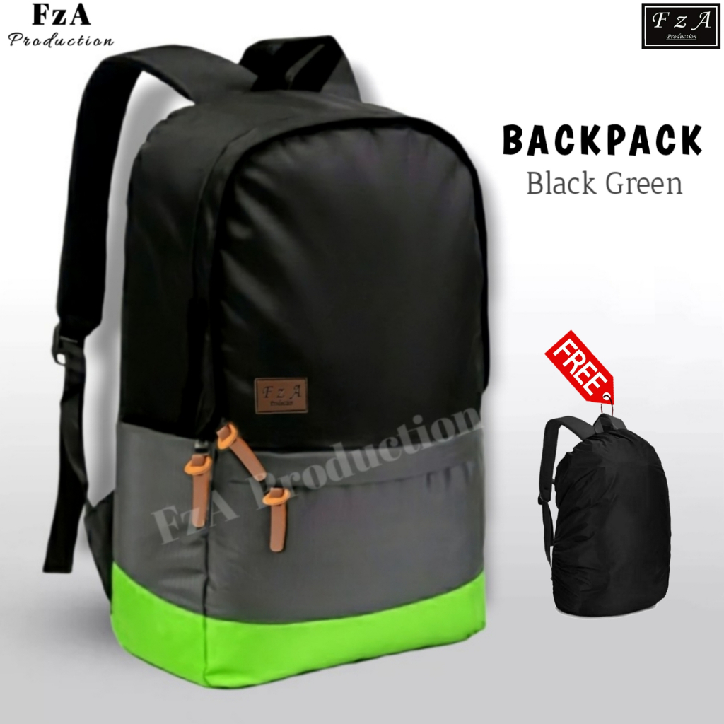 FzA Official - Tas Ransel Distro Original Casual pria Wanita / Tas Ransel Laptop / Backpack Sekolah Kuliah Distro Original Tas Punggung Laptop - BGRC