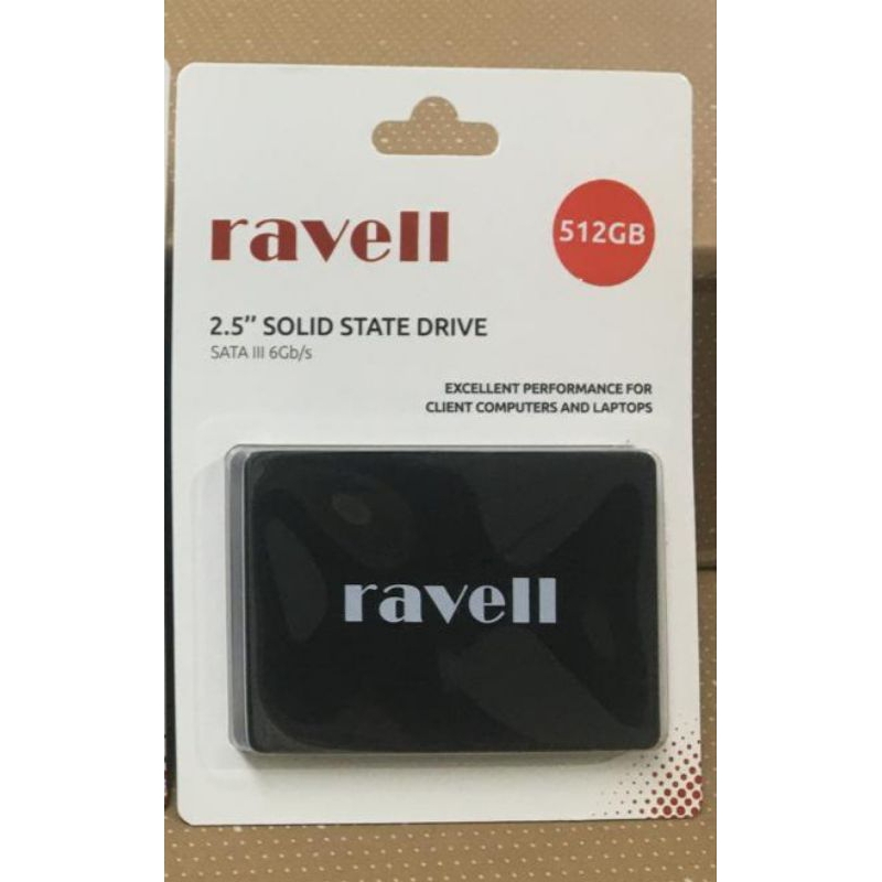 SSD 512 GB Ravell SATA3 6Gb/s