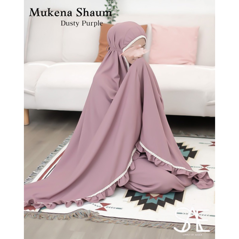 MUKENA KARIMA (AEGEA SILK) DAN MUKENA SHAUM (RAYON) BY SIMPLYOFAEGEA