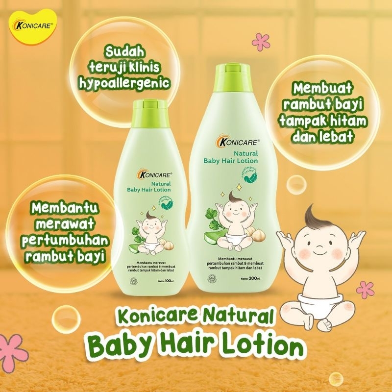 Konicare Natural Baby Hair Lotion 100 ml