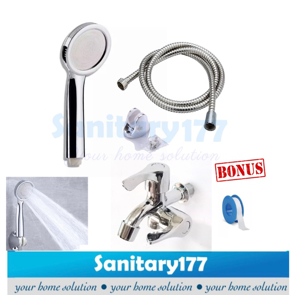 termurah Paket Super Shower Hemat Air Murah 9959FF- HandShower Tekanan Turbo Semprotan Hand shower