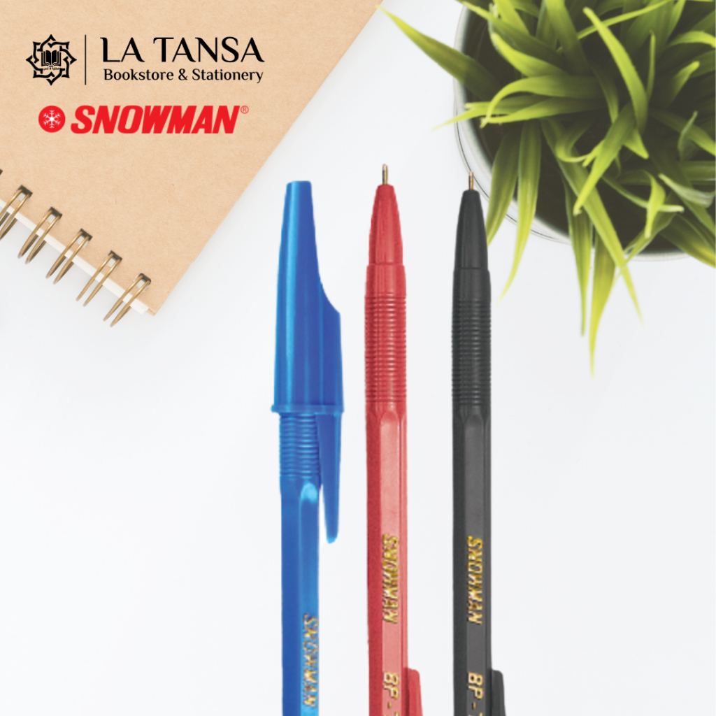 

PEN SNOWMAN BP-7 HITAM/BIRU/MERAH