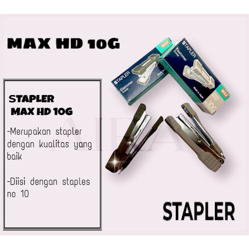 

STAPLER MAX HD 10G