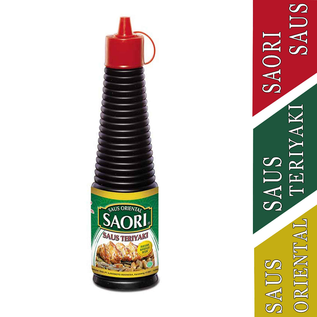 

Saus Teriyaki- Saori- Saus Oriental- 135ml