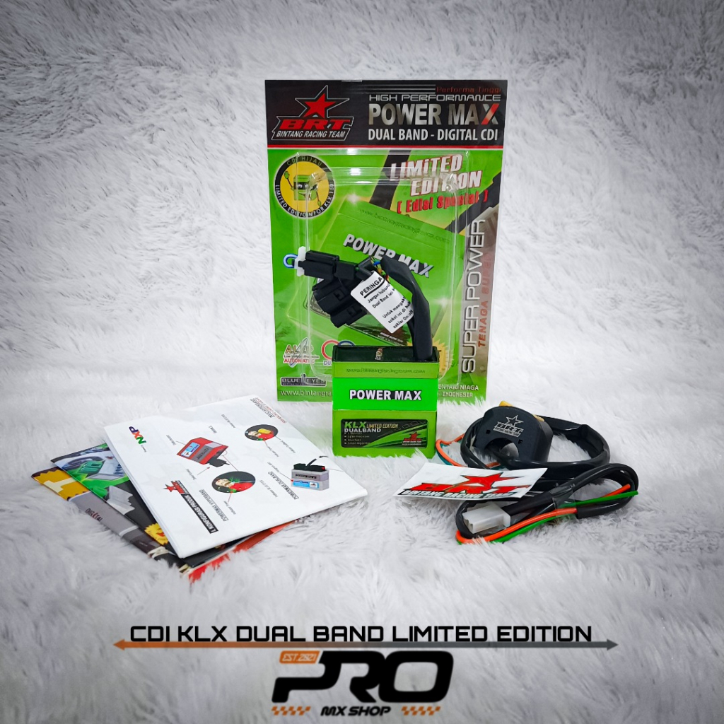 CDI BRT KLX150 HIJAU CDI LIMITED EDITION BRT KLX 150 DUAL BAND SERIES