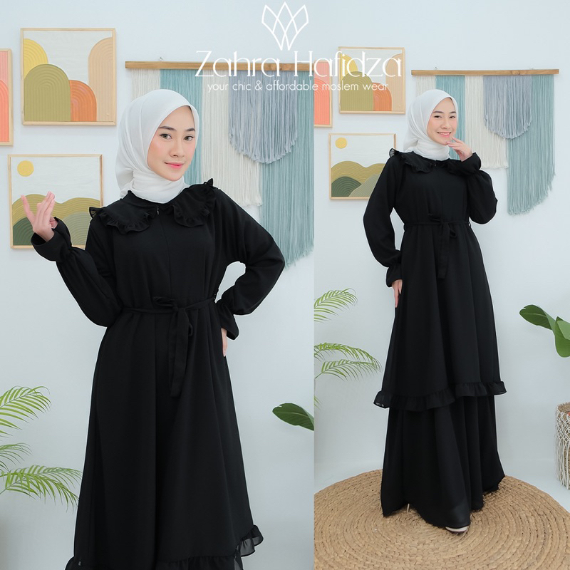 gamis set | gamis zahrahafidza | busana muslim | syar'i |gamis wanita |fashion wanita|GC-73