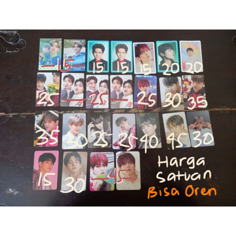 READY‼️ OFFICIAL PHOTOCARD/PC TREASURE Yoshi Asahi Haruto Junghwan Boy Ily Mmm My Treasure Jikjin