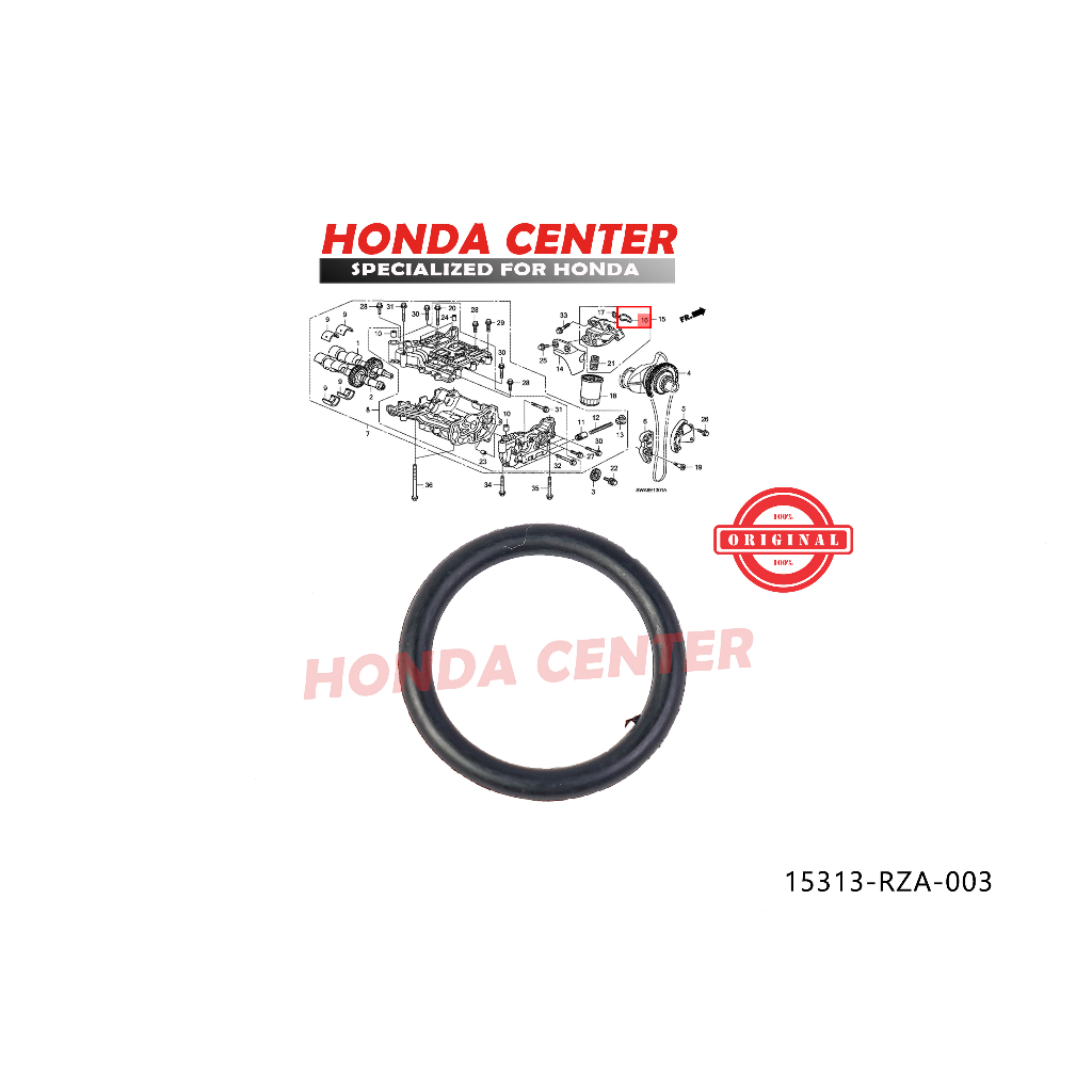 ORIGINAL HONDA,seal oring breket filter oli rumah filter oli crv gen3 2007 2008 2009 2010 2011 2012 2400cc k