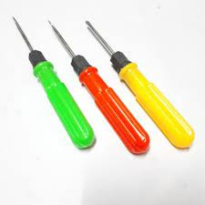 Obeng Bolak Balik MAJESTY 4&quot; Kuning - Obeng BB 6x100mm SD-K364 - Obeng 2 Mata Plus Min 2 Way Screwdriver