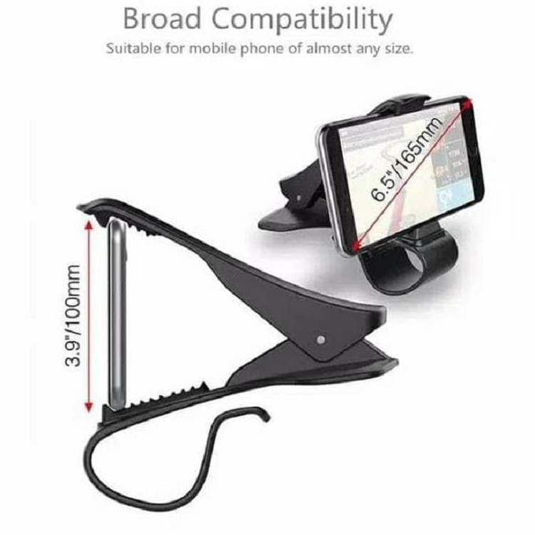 [BISA COD] Holder HP Mobil Jepit Dashboard Mount Smart HD15 Stand HP GPS Maps