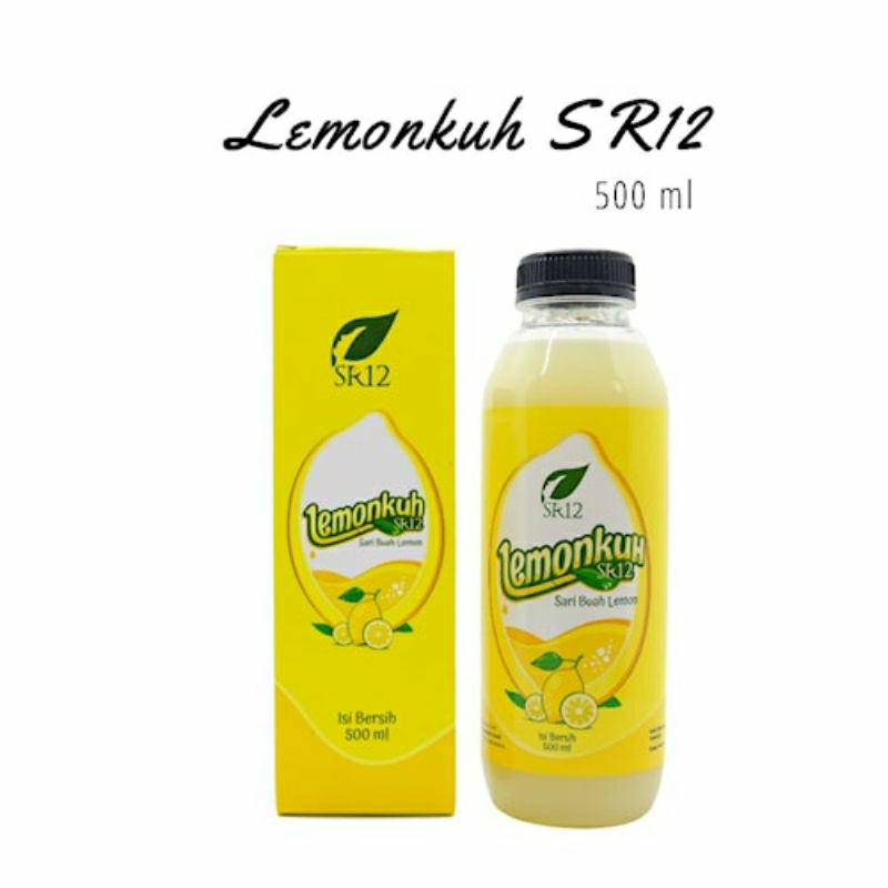 

LEMONKUH SR12 SARI BUAH LEMON 500 ML