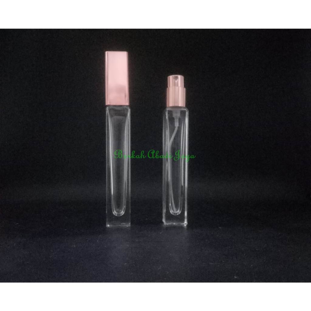 Botol Parfum Y047 10 ml semi press rosem gold cap rose gold lusinan