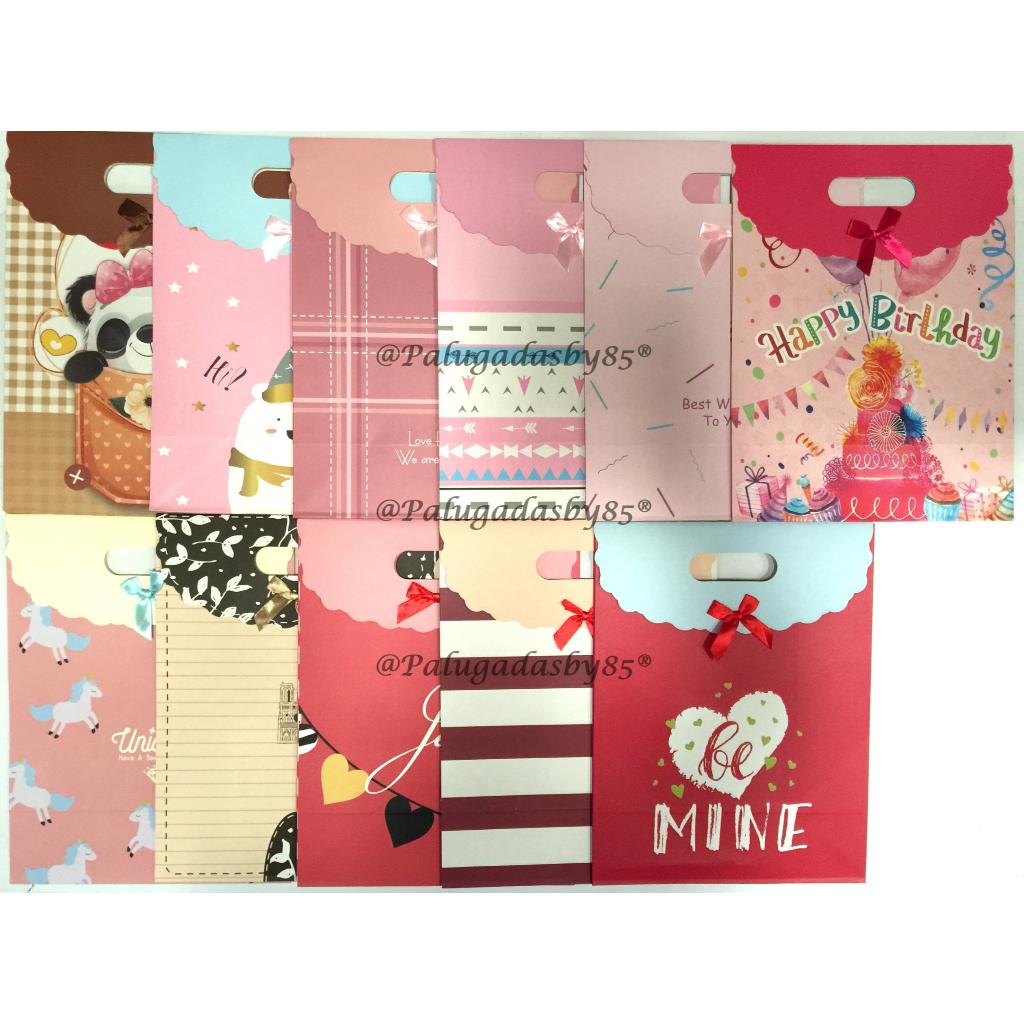 

(1 Biji) Gift Paper Bag XL 28*37*15 cm / Goddie Bag / Paper Bag Lucu / Paper Bag Pond / Paper Bag Fancy / Tas Kado