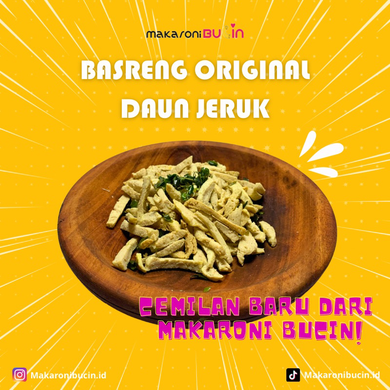 

Basreng Bucin Original Daun Jeruk