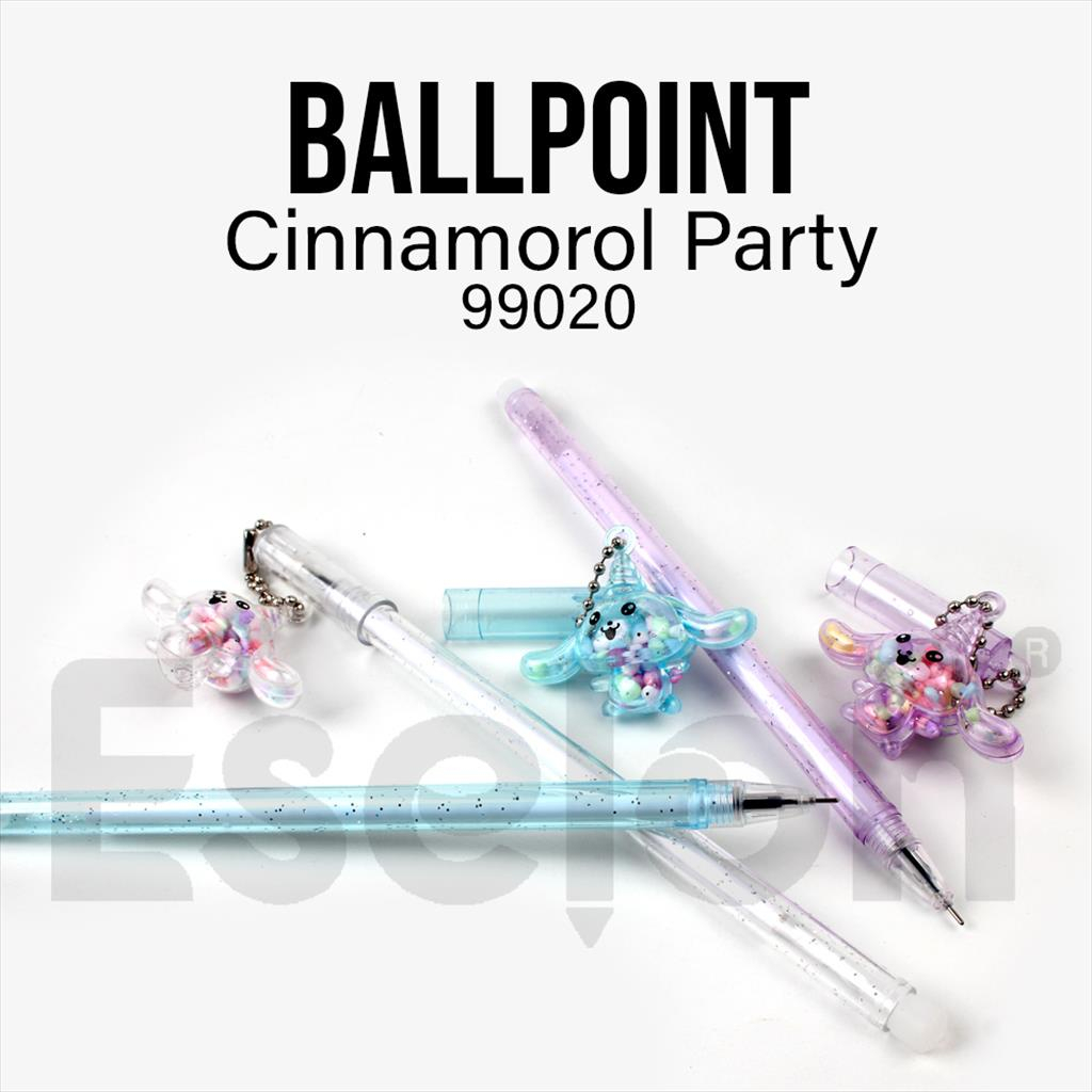 

BOLPOIN GEL FANCY ISI 12pcs BOLPOIN GEL CINNAMOROLL 99020/ PER 1 PACK BOLPOIN GEL CINNAMORAL