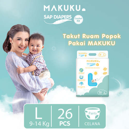 Makuku Comfort Fit Pants L26 / Toko Makmur Online