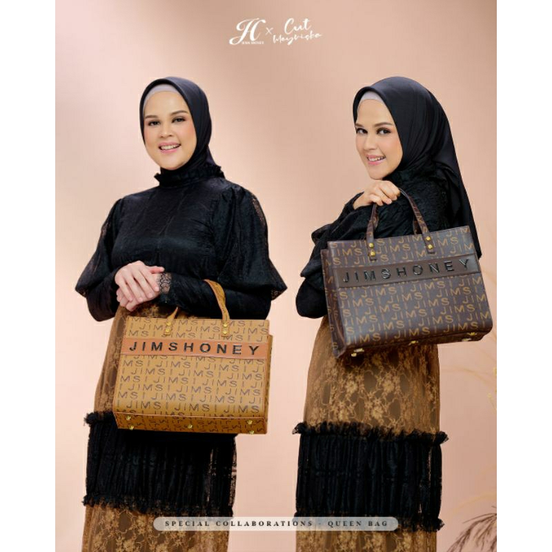 [OFFICIAL JIMSHONEY TANGSEL ] Tas Wanita QUEEN BAG by JimsHoney • TasSelempang | TasJinjing • Specia