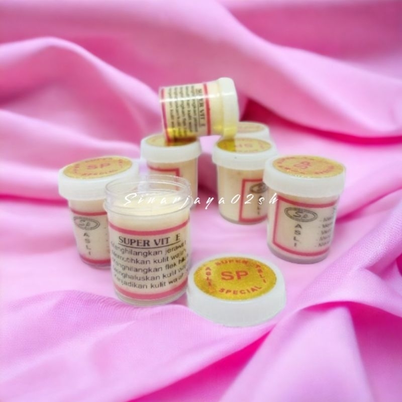 (ecer) Cream Sp Gold Lis Merah Sp Super Whitening Crem