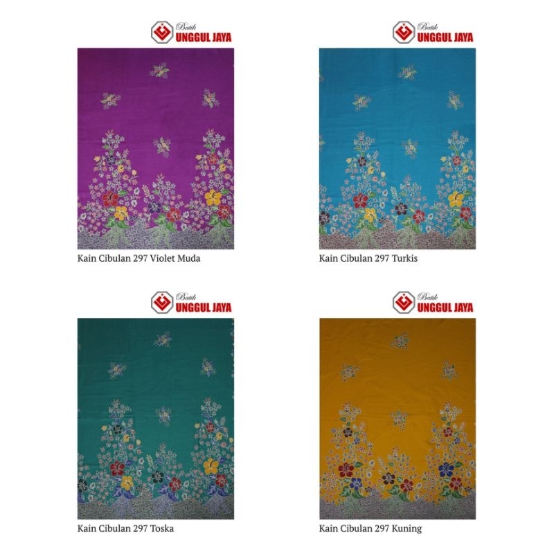 KAIN BATIK UNGGUL JAYA CIBULAN 297// UNGGUL JAYA PRIMISIMA
