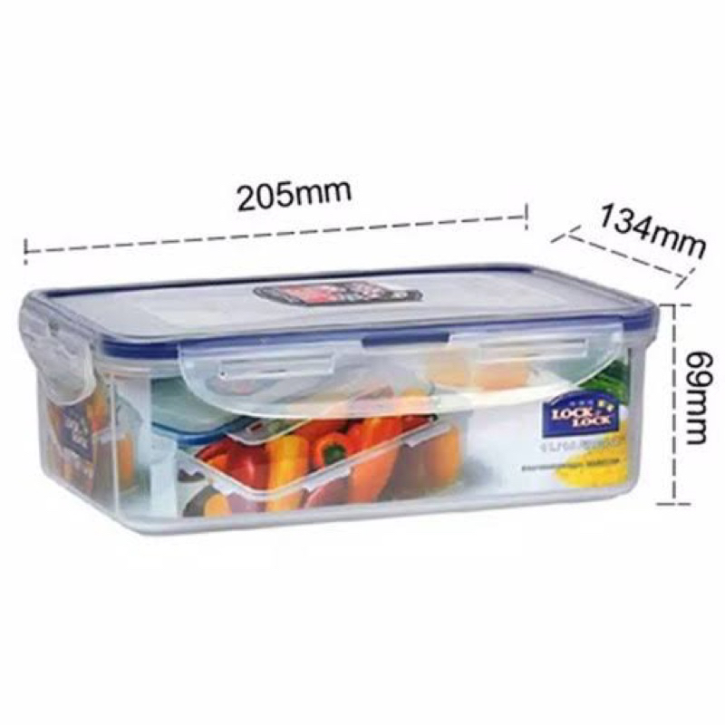 Lock n Lock Food Container 1L 1.1L HPL817 HPL817C HPL815D Wadah Makanan Kotak Bekal