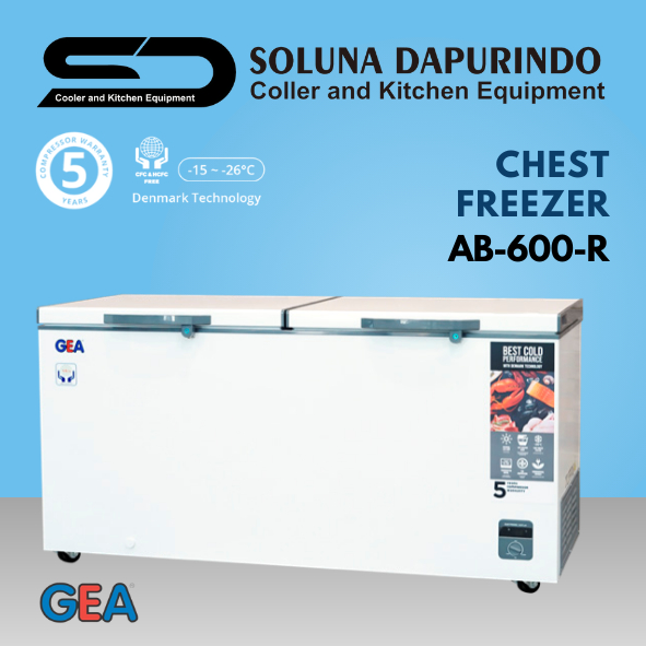 GEA Chest Freezer AB-600-R / AB600R Freezer / AB 600R