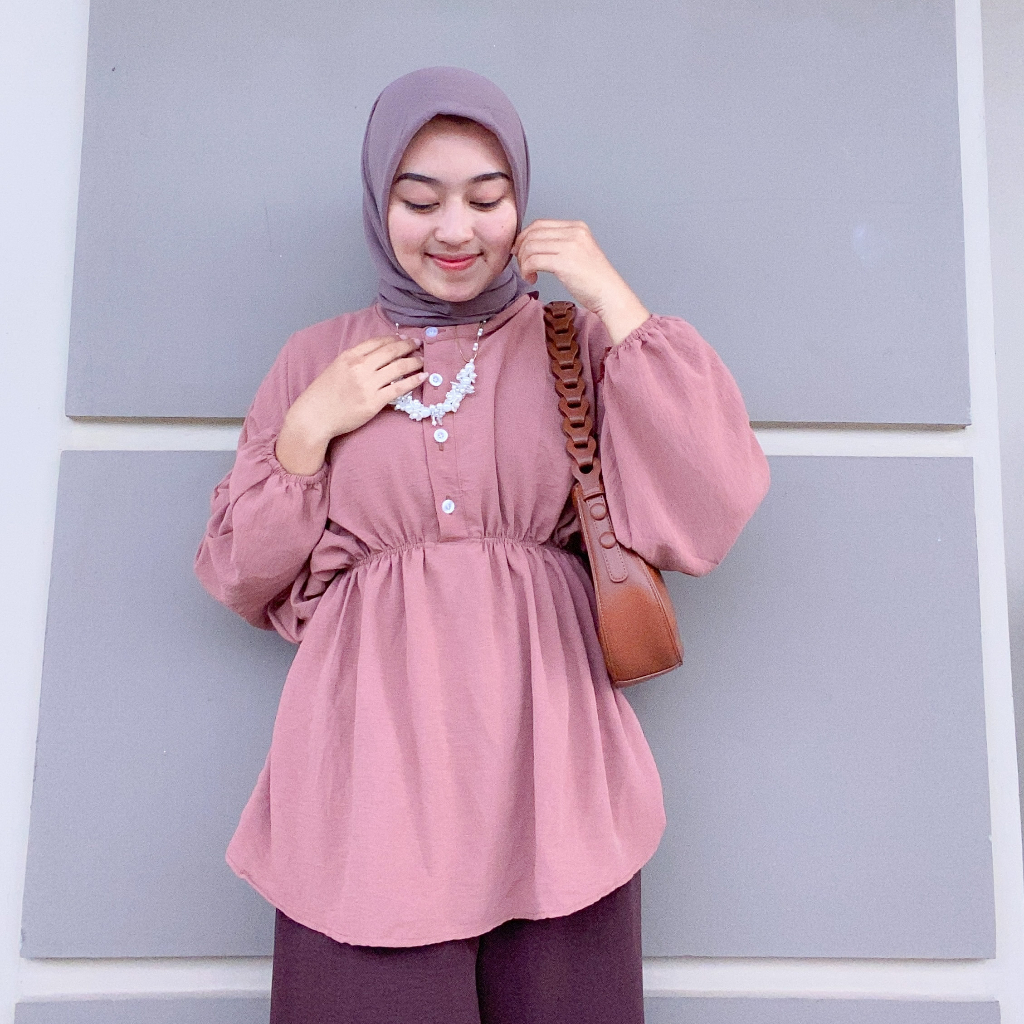 ALYA SHIRT KEMEJA WANITA TERBARU