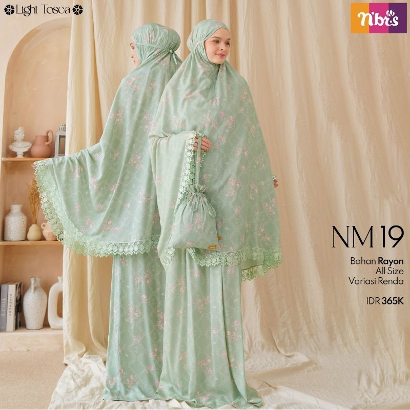 MUKENA DEWASA NM 19 ALL SIZE BY NIBRAS