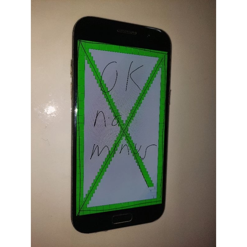 lcd samsung a5 2017 a520 copotan ori