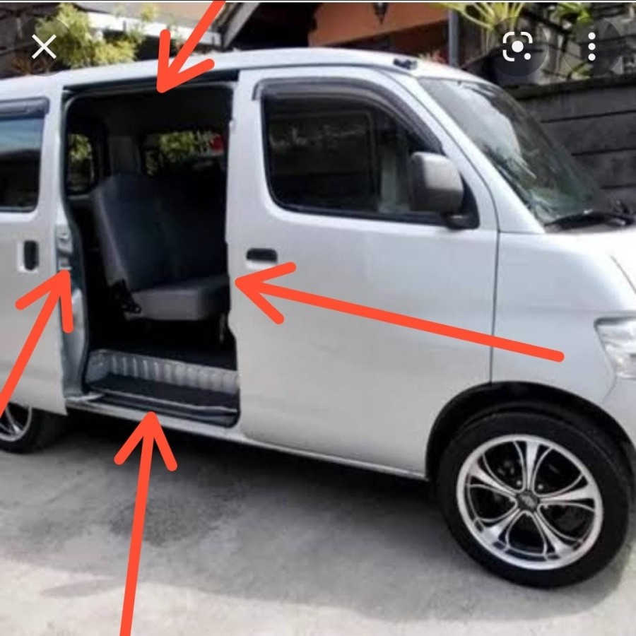 karet balon body pintu karet bagasi mobil espass