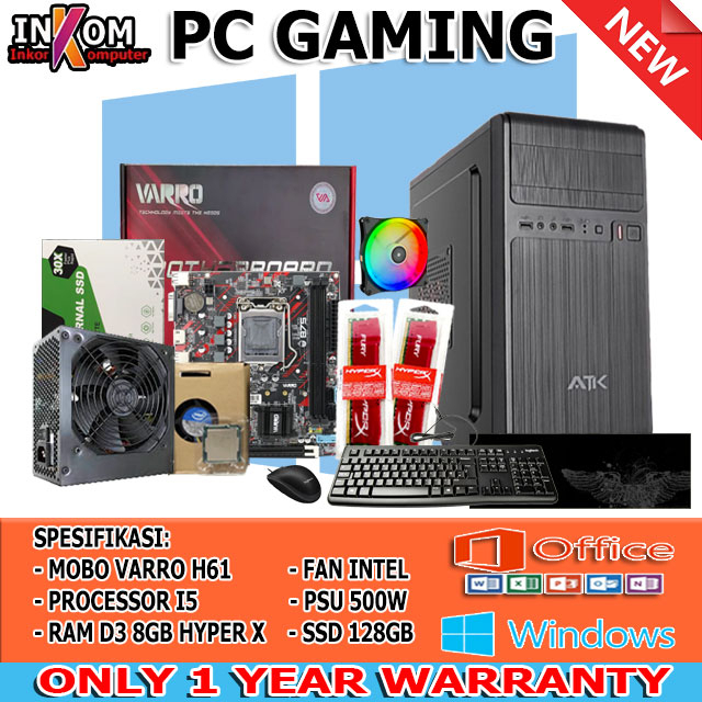 PC CPU Komputer Rakitan Lengkap Core i5 / PC RAKITAN murah