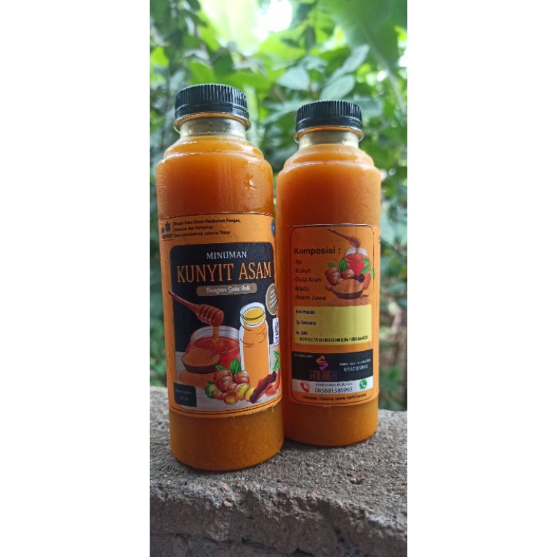 

kunyit asem minuman herbal alami