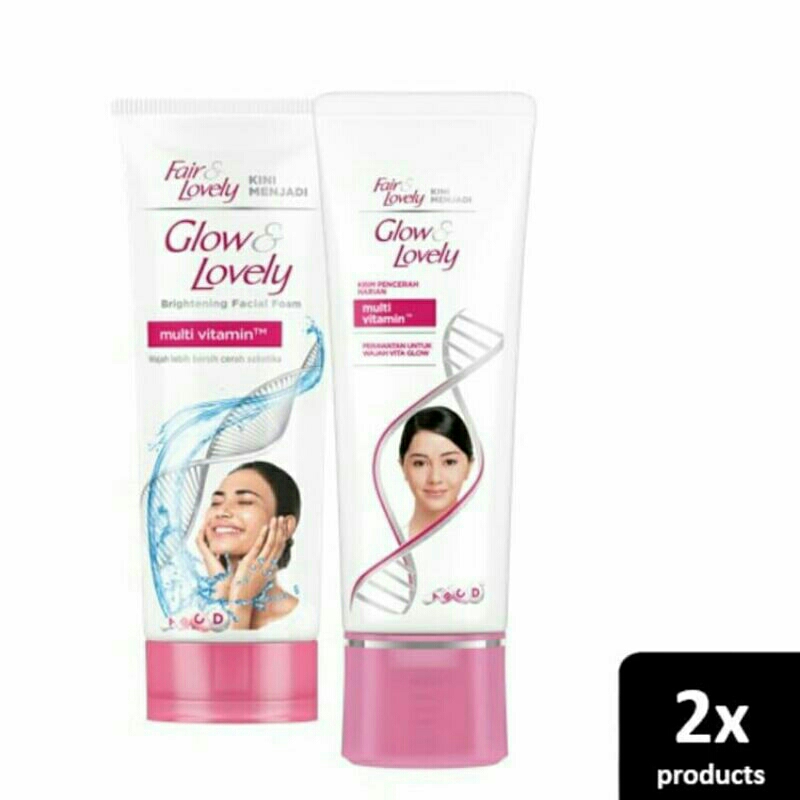 FAIR AND LOVELY / GLOW&amp;LOVELY PAKET MULTIVITAMIN (PINK)