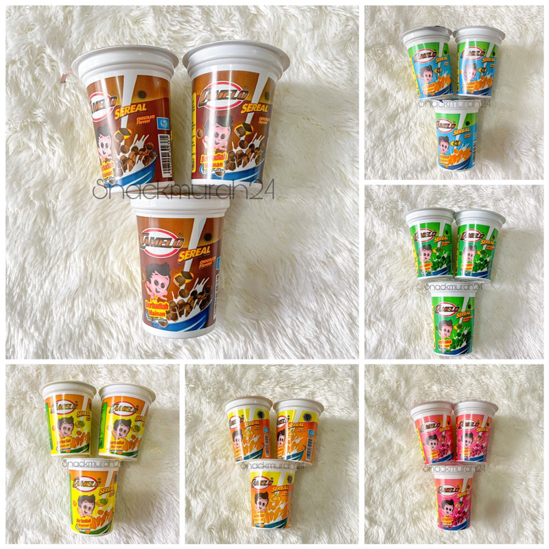 Sereal Camelo Cup Berhadiah per Dus isi 48 pcs