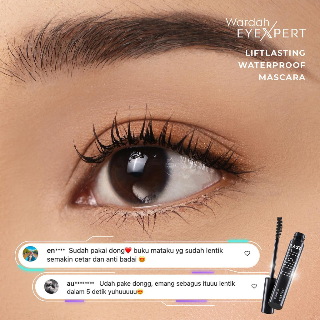 Wardah EyeXpert Liftlast Waterproof Mascara 8 ml