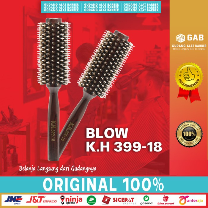 SISIR BLOW K.H 399-18 Sisir Blow Profesional Hair Comb Sisir