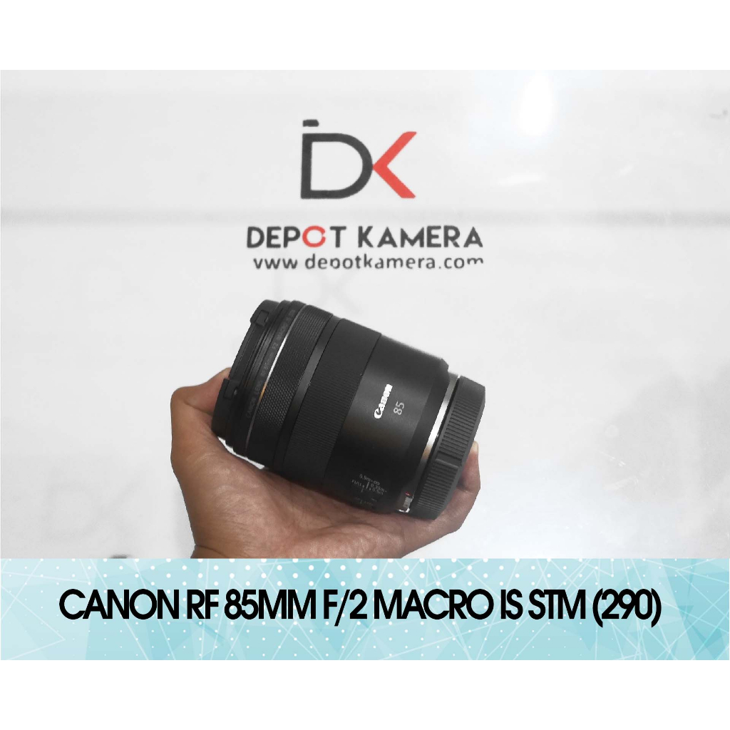 Second - Lensa Canon RF 85mm f/2 Macro is stm kode 290