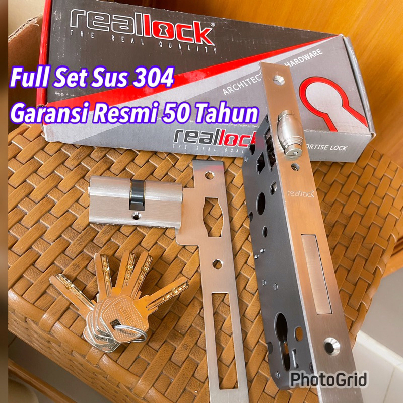 Body Pelor pintu dua Realock/ KUNCI PINTU DOUBLE KUPU KUPU 304/ Kunci Pintu Pelor Garansi 50 Tahun REALOCK/ Body pelor set realock produk dekkson kunci pintu pelor Realock Garansi 50 Tahun Roller Realock Dari dekkson/ kunci pintu Realock Garansi 50 Tahun