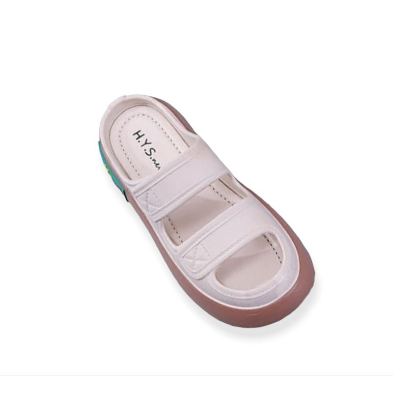 Sandal Anak Perempuan Jelly / Sandal selop wanita import ban dua kekinian / Sandal wedges selop Terbaru 029-2t