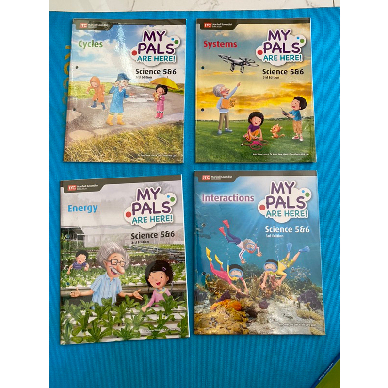 Buku Science kelas 5&6 dari Marshall Cavendish Education