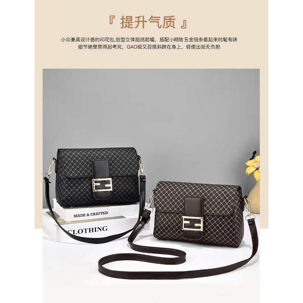 2430 tas selempang wanita import fashion tas sling bag wanita terkiniian terbaru new model korea tas bahu wanita