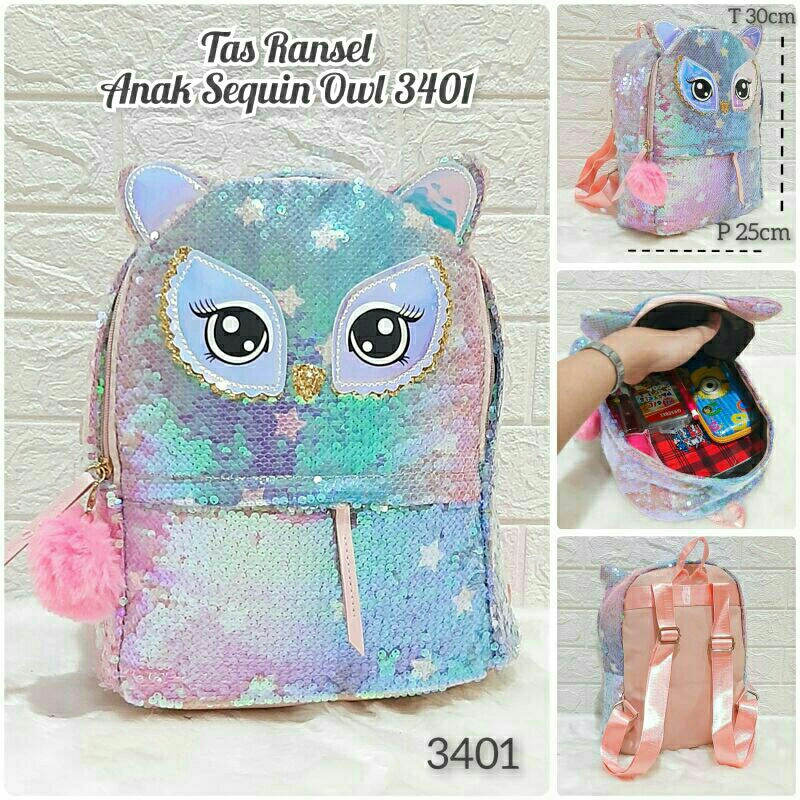 Tas Ransel Sequin Unicorn Berubah Warna Tas Ransel Sekolah Tas Sequin Tas Unicorn Tas Import