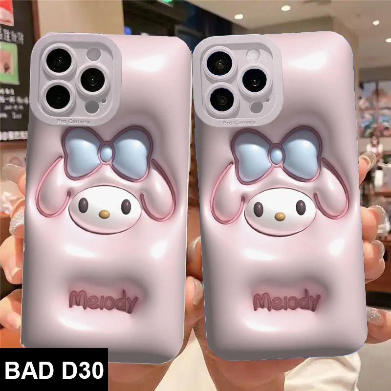 SOFTCASE MOTIF AKSEN 3D CASE MOTIF REDMI NOTE 7 REDMI NOTE 7 PRO WHITE_CELL