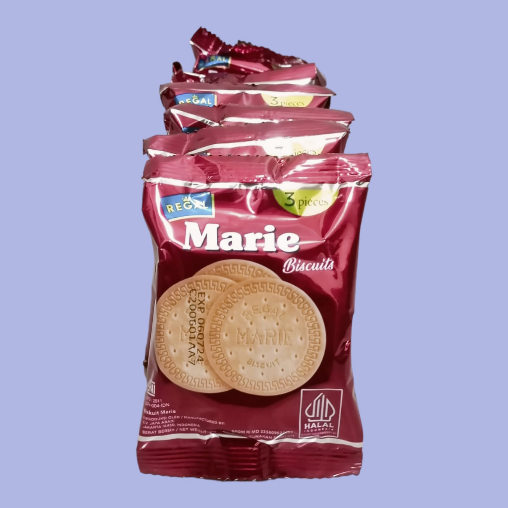 

REGAL Marie Susu Biskuit 10gr [10 sachet/pack]