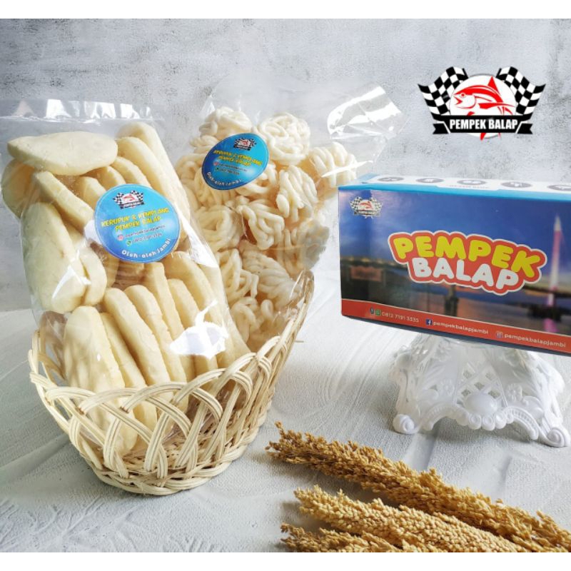 

KEMPLANG GEPENG GURIH ENAK IKAN TENGGIRI PEMPEK BALAP 80GR