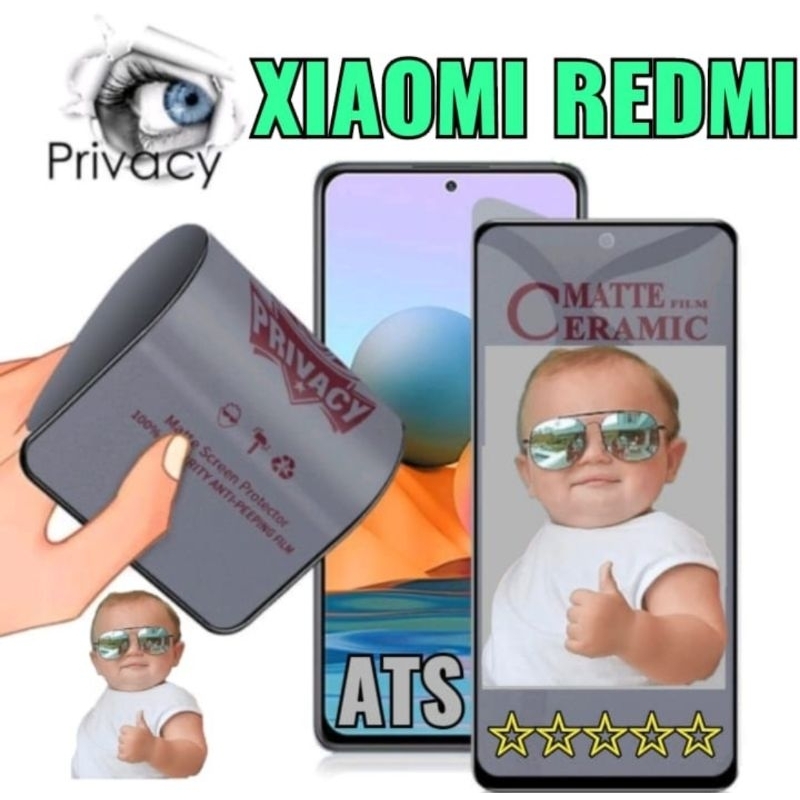 Tg Anti-Spy Anti Gores Spy Privasi Ceramic Matte Spy Privacy Xiaomi Redmi ALL TYPE Xiaomi Redmi Anti-Spy xiaomi redmi , TG anti gores ceramic matte privacy anti spy Xaomi Redmi NEW UPDATE , XIAOMI REDMI NEW UPDATE , Temper Anti Gores Anti SPY mattePrivacy