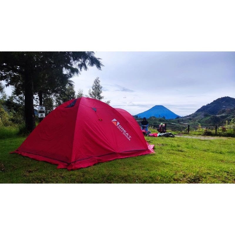 TENDA Great Outdoor Java 4 Light tenda dome KAPASITAS 4P Second